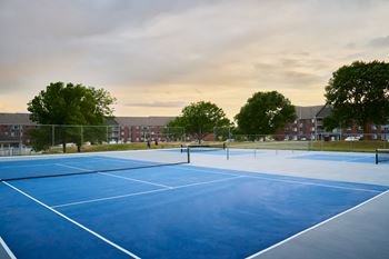 Tennis and pickle ball courts